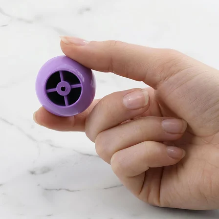 Sert Plastik Düğme Yuvarlak Top Lila Dolap Mobilya Mutfak Dolabı Çekmece Kulbu Kulpu Kulplar