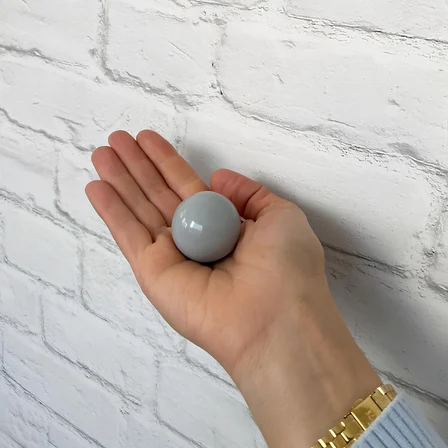 Sert Plastik Düğme Yuvarlak Top Gri Dolap Mobilya Mutfak Dolabı Çekmece Kulbu Kulpu Kulplar