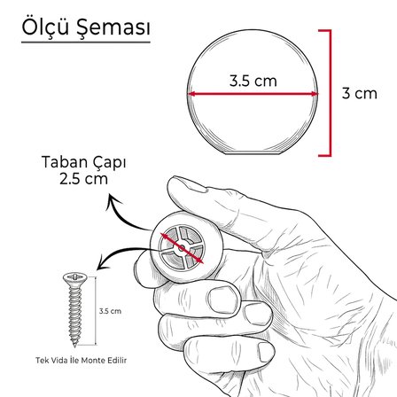8 Adet Sert Plastik Düğme Yuvarlak Top Çizgili Beyaz Dolap Mobilya Mutfak Dolabı Çekmece Kulbu Kulpu Kulplar