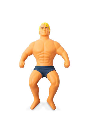 Stretch Armstrong Retro Figür – Esnetilebilir Oyuncak Kahraman, 25 cm