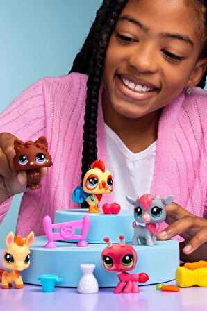 Littlest Pet Shop Minişler 5'li Figür Seti: Hediyelik Oyuncakların En Tatlısı!