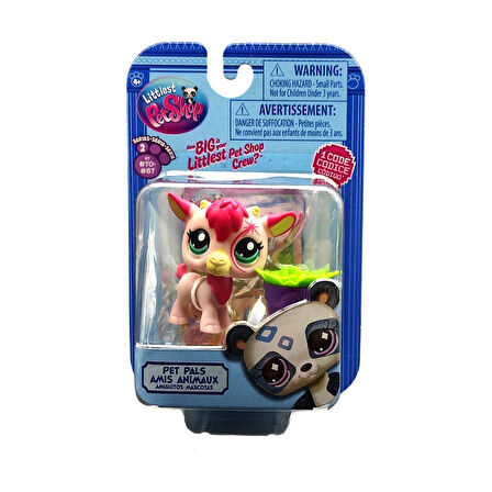 Hasbro Littlest Pet Shop Tekli Figür 00522 G7#84 PEMBE KEÇİ