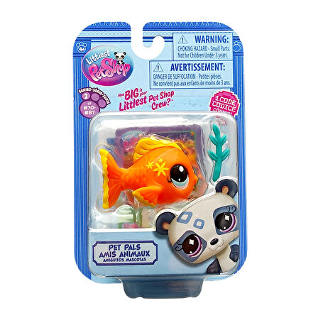 Hasbro Littlest Pet Shop Tekli Figür 00522 G7#72 TURUNCU BALIK