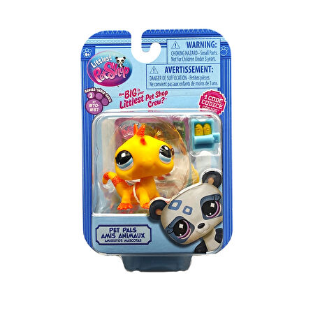 Hasbro Littlest Pet Shop Tekli Figür 00522 G7#83 SARI IGUANA