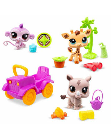 Littlest Pet Shop Minişler Safari Oyun Seti S1 00524