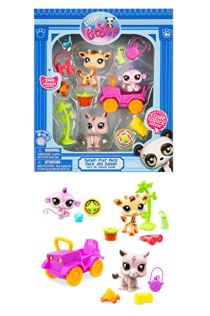 Littlest Pet Shop Minişler Safari Seti ile Koleksiyonunu Genişlet!