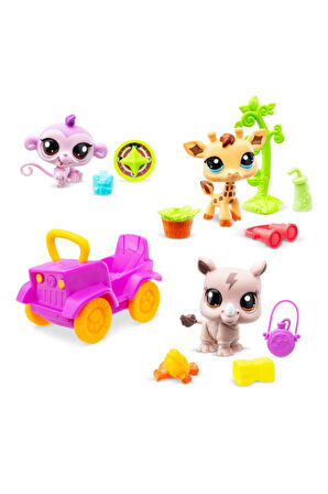 Littlest Pet Shop Minişler Safari Seti ile Koleksiyonunu Genişlet!