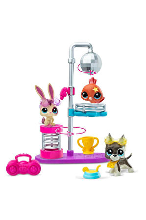 Disko Topu Dönüyor: Littlest Pet Shop Minişler Disko Oyun Seti Sahneyi Sallıyor!