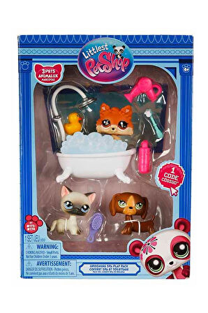 Littlest Pet Shop Minişler Spa Oyun Seti S3 ile Köpükler İçinde Eğlence!
