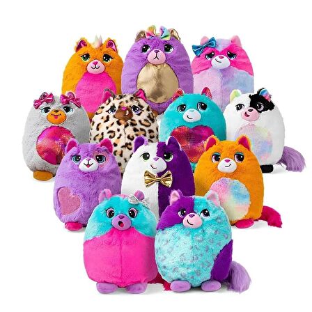 Misfittens Sürpriz Peluş Kedi - Gizemli ve Sevimli Peluş Kedicikler