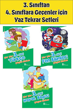 3.Sınıftan 4.Sınıfa Geçenler İçin Yaz Tekrar Setleri 2