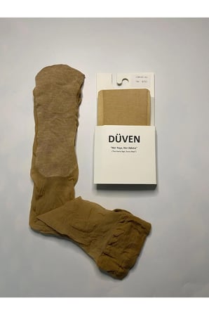 Comfort Cotton Taban Ten Dizaltı Pantolon Çorap
