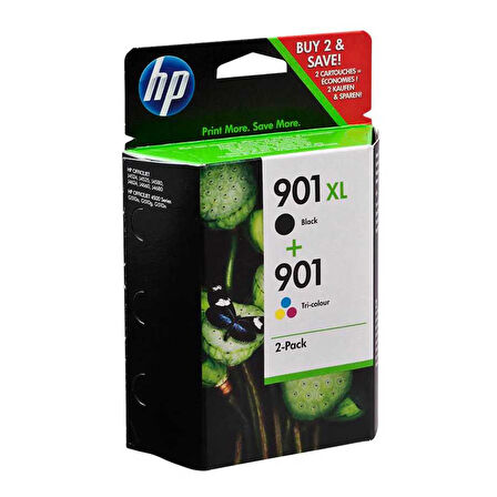 Hp 901-901XL-SD519AE Orijinal Kartuş Paketi