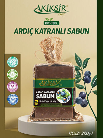 Ardıç Katranlı Sabun – 2 Adet – 2x110g