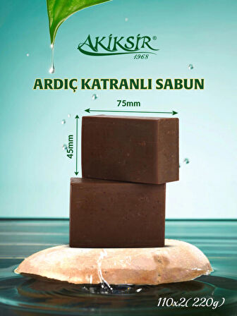 Ardıç Katranlı Sabun – 2 Adet – 2x110g