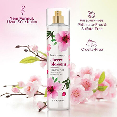 Bodycology Cherry Blossom Fragrance Mist Vücut Spreyi 