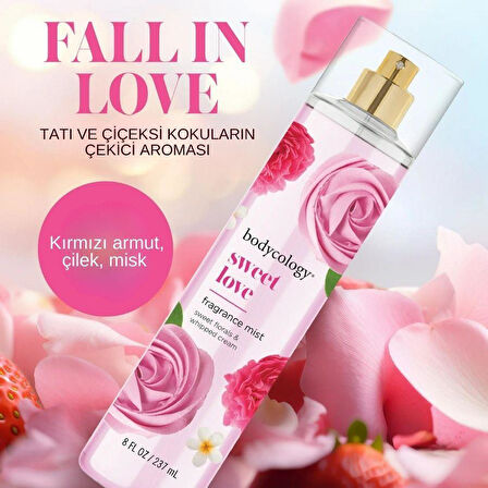 Bodycology Sweet Love Fragrance Mist Kadın Vücut Spreyi 