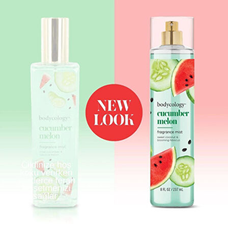 Bodycology Cucumber Melon Fragrance Misk Kadın Vücut Spreyi 