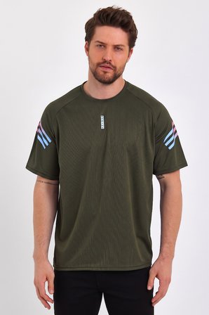Store Erkek Spor Tişört Baskılı Fitness, Antrenman Fit T-shirt