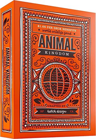 Theory11 Animal Kingdom Oyun Kağıdı Kartı Kartları Destesi Koleksiyonluk