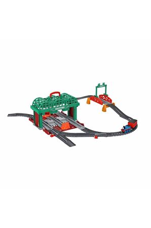 Thomas Friends Knapford Istasyonu Orijinal Oyuncak Thomas Tren Seti