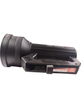 Powerdex PD-4700 Profesyonel El Feneri | 30W – 3000 Lümen – 9600 Mah – Metal Kasa – Powerbank – Dijital Göstergeli