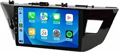 TOYOTA COROLLA (2012-2016)-10.1''ANDROİD GERÇEK 2+32 GB / 4 ÇEKİRDEK 1.6Ghz / WIFI 5.0Ghz / BT 5.4-KABLOSUZ CARPLAY-AHD HD GERİ GÖRÜŞ KAMERA HEDİYE