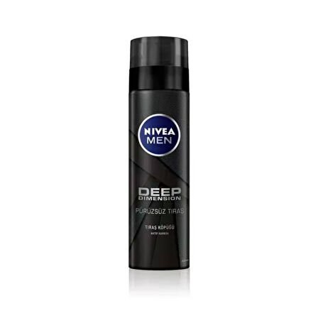 NiveaMen Deep Dimension Tıraş Köpüğü 200ML Kusursuz Tıraş