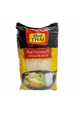 Real Thai Pirinç Şehriye Rice Vermicelli 375 Gr