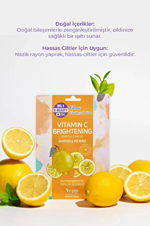 C Vitamini ve AHA İçerikli Aydınlatıcı Yoğun Bakım Seti