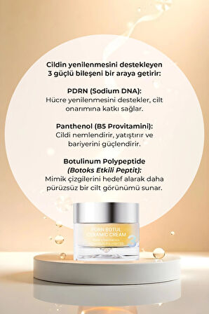 3X PDRN Botul Sodium DNA Botoks Etkili Doku Onarıcı Üçlü Bakım Seti