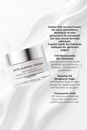 3X Vita Aurora %10 Niacinamide Leke Karşıtı Üçlü Bakım Seti