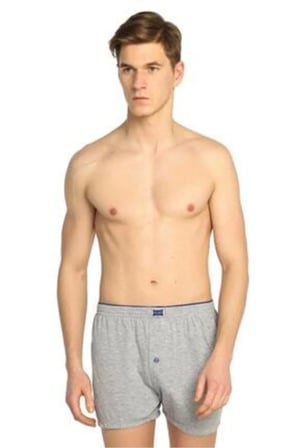 Erkek Siyah Penye Pamuklu Boxer 3 lü Paket