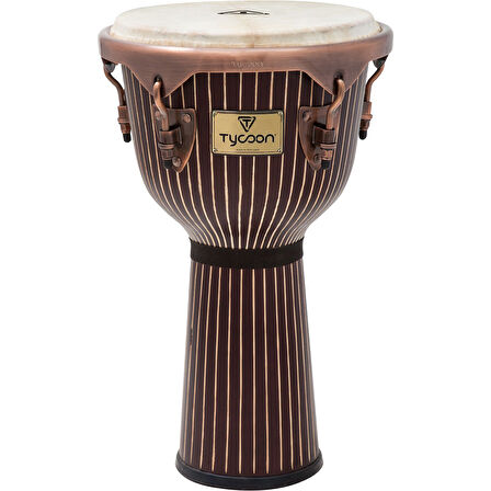 Tycoon 12'' Master Hand-Crafted Pinstripe Djembe (MTJHC712ACT1)