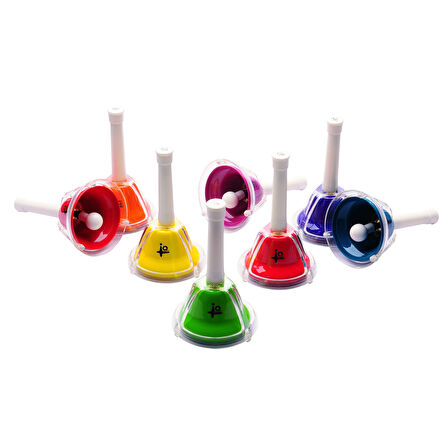 IQ Plus Gökkuşağı Desk / Hand Bell Combo