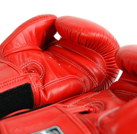 Twins BGVL3-RD Boks Eldiveni Deri Muay Thai Eldiveni