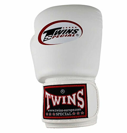 Twins BGVL3-WH Boks Eldiveni Beyaz Deri Muay Thai Eldiveni