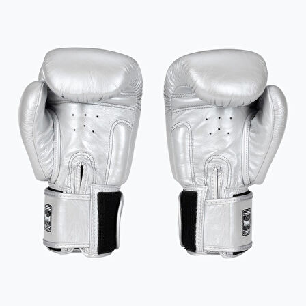 Twins BGVL3-SV Boks Eldiveni Gri Deri Muay Thai Eldiveni