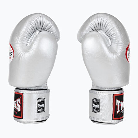 Twins BGVL3-SV Boks Eldiveni Gri Deri Muay Thai Eldiveni