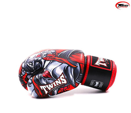 Twins FBGVL3-58RD Kabuki Boks Eldiveni Deri Muay Thai Eldiveni
