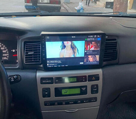 TOYOTA COROLLA (2002-2006)-9''ANDROİD GERÇEK 2+32 GB / 4 ÇEKİRDEK 1.6Ghz / WIFI 5.0Ghz / BT 5.4-KABLOSUZ CARPLAY-AHD HD GERİ GÖRÜŞ KAMERA HEDİYE