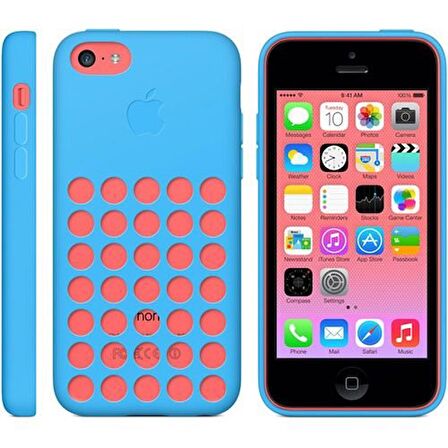 iPhone 5C ile Uyumlu Kılıf  MF035ZM/A Mavi