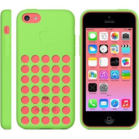 iPhone 5C ile Uyumlu Kılıf MF037ZM/A Yeşil