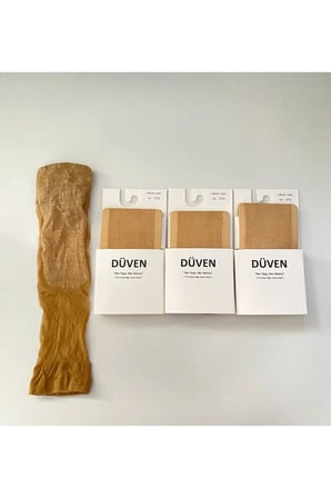 3'Lü Ten Mat Burunlu Comfort Soket Cotton Kısa Çorap
