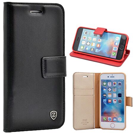 Gpack Samsung Galaxy A30s Kılıf Delüx Cüzdan KartvizitliNano Glass