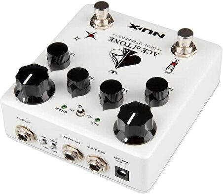 Nux Ace Of Tone Dual Overdrive  Overdrive Pedalı