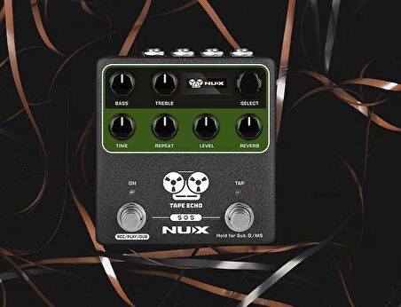 Nux NDD-7 Tape Echo Delay Delay Pedalı