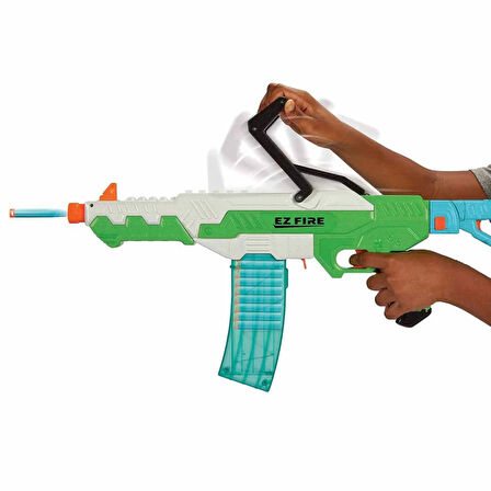 Buzzbee Air Warriors Ez Fire Blaster 28 Mermili Sünger Dart Atan Silah 56 cm