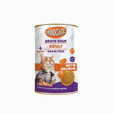 Moochie Et Suyu Somon Balıklı Kedi Çorbası 135 Ml