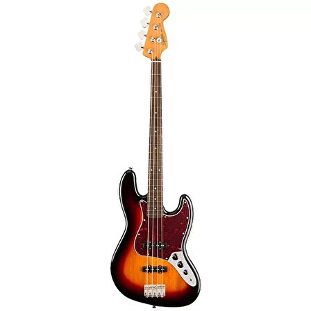 Squier Classic Vibe 60s Jazz Bass Laurel Klavye 3-color Sunburst Bas Gitar